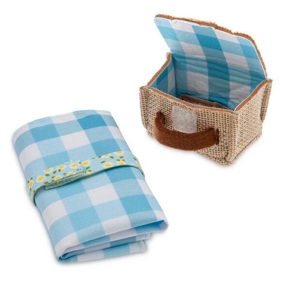 NEW *Picnic* Disney nuiMOs Cottage Core Accessories Picnic Blanket & Basket Set - Picture 2 of 3